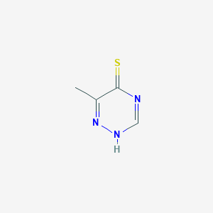 6-methyl-2H-1,2,4-triazine-5-thione