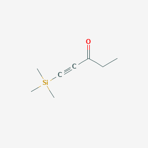1-(Trimethylsilyl)pent-1-YN-3-one