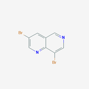 3,8-Dibromo-1,6-naphthyridine