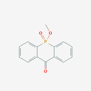 10(5H)-Acridophosphinone, 5-methoxy-, 5-oxide