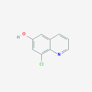 molecular formula C9H6ClNO B095892 8-Chloroquinolin-6-OL CAS No. 18119-24-9