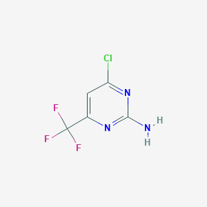 2-Amino-4-chloro-6-(trifluoromethyl)pyrimidine