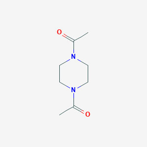 molecular formula C8H14N2O2 B095935 1,1'-(Piperazine-1,4-diyl)diethanone CAS No. 18940-57-3