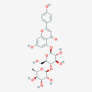 molecular formula C27H30O14 B009595 Camellianin B CAS No. 109232-76-0