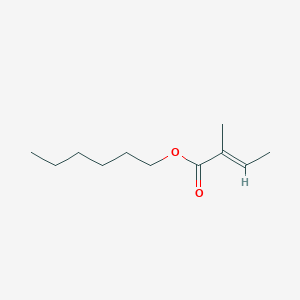 molecular formula C10H18O2 B095952 Hexyl tiglate CAS No. 16930-96-4