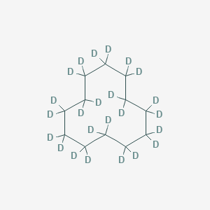 molecular formula C12H24 B095965 Cyclododecane-d24 CAS No. 16450-78-5