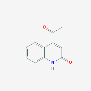 molecular formula C11H9NO2 B095974 4-acetyl-1H-quinolin-2-one CAS No. 16511-39-0