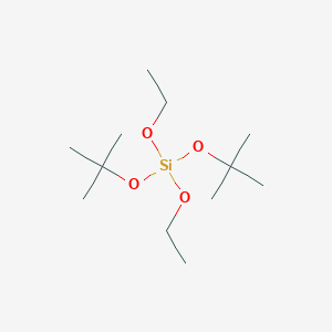 molecular formula C12H28O4Si B095976 Di-tert-butoxydiethoxysilane CAS No. 18151-86-5