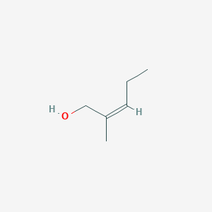 molecular formula C6H12O B095978 2-Penten-1-ol, 2-methyl-, (Z)- CAS No. 16958-20-6