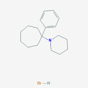 1-(1-Phenylcycloheptyl)piperidine hydrobromide