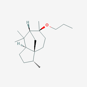 molecular formula C18H32O B009600 8-Propoxycedrane CAS No. 19870-75-8