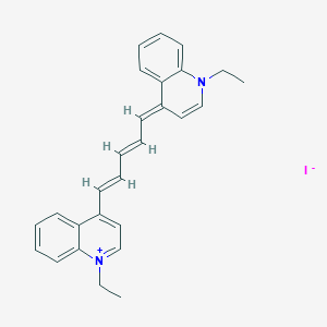 molecular formula C27H27IN2 B096001 1,1'-二乙基-4,4'-双花菁碘化物 CAS No. 18300-31-7
