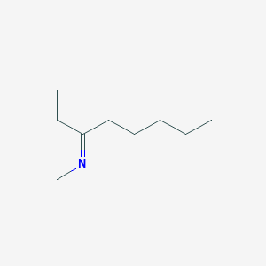 molecular formula C9H19N B096019 N-methyloctan-3-imine CAS No. 18641-74-2