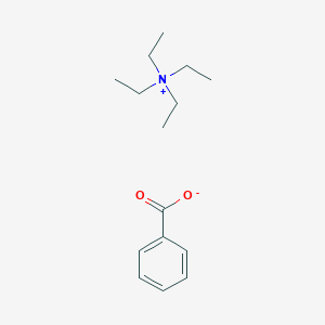 molecular formula C15H25NO2 B096029 Tetraethylammonium benzoate CAS No. 16909-22-1