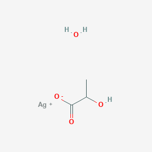 molecular formula C3H5AgO3 B096038 Unii-1O6T8HG11V CAS No. 15768-18-0