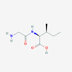 molecular formula C8H16N2O3 B096040 glycyl-L-isoleucine CAS No. 19461-38-2