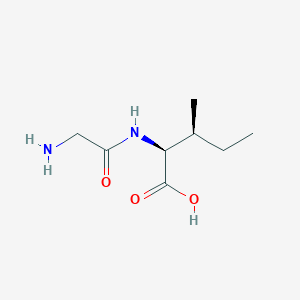 molecular formula C8H16N2O3 B096040 N-Glycyl-L-isoleucine CAS No. 19461-38-2