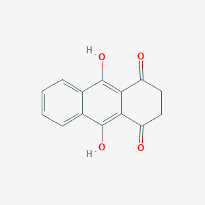 2,3-Dihydro-9,10-dihydroxy-1,4-anthracenedione