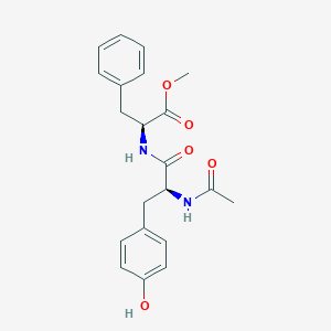 molecular formula C21H24N2O5 B009606 Ac-酪氨酸-苯丙氨酸-OMe CAS No. 19898-34-1