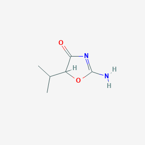 2-amino-5-isopropyl-1,3-oxazol-4(5H)-one