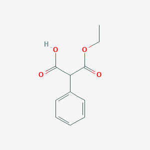 molecular formula C11H12O4 B096073 3-乙氧基-3-氧代-2-苯基丙酸 CAS No. 17097-90-4