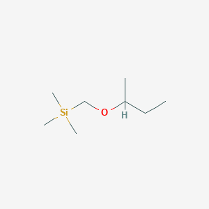 molecular formula C8H20OSi B096077 Butan-2-yloxymethyl(trimethyl)silane CAS No. 17348-64-0