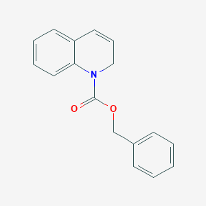 molecular formula C17H15NO2 B096079 Benzyl 1(2H)-quinolinecarboxylate CAS No. 17718-19-3