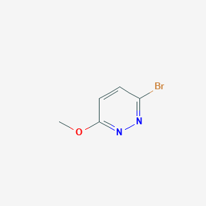 molecular formula C5H5BrN2O B096085 3-Bromo-6-methoxypyridazine CAS No. 17321-29-8
