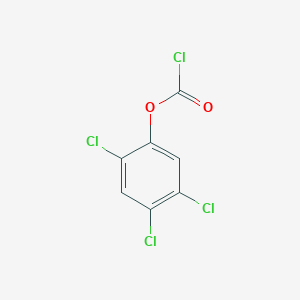 molecular formula C7H2Cl4O2 B096092 2,4,5-Trichlorophenyl chloroformate CAS No. 16947-69-6