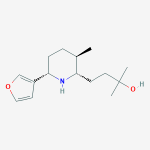 molecular formula C15H25NO2 B096094 Nupharamine CAS No. 17812-38-3