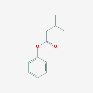 molecular formula C11H14O2 B096102 3-Methylbutanoic acid, phenyl ester CAS No. 15806-38-9