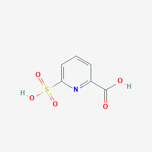 molecular formula C6H5NO5S B096105 6-Sulfopicolinic acid CAS No. 18616-02-9