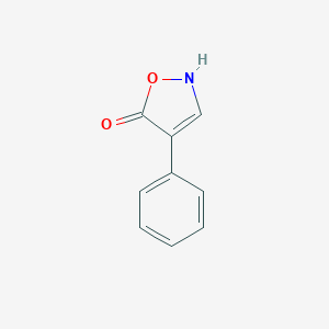 molecular formula C9H7NO2 B096106 4-Phenylisoxazol-5(2H)-one CAS No. 17147-69-2