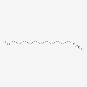 molecular formula C13H24O B096108 12-十三炔-1-醇 CAS No. 18202-11-4