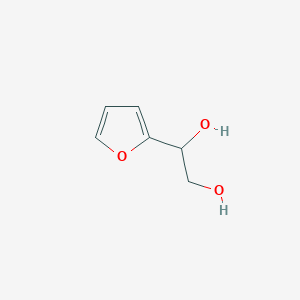 molecular formula C6H8O3 B096114 1,2-Ethanediol, 1-(2-furanyl)- CAS No. 19377-75-4