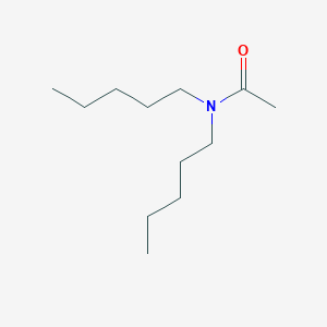 molecular formula C12H25NO B096116 N,N-Dipentylacetamide CAS No. 16238-16-7