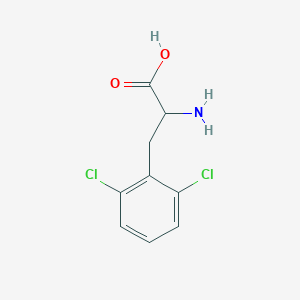 molecular formula C9H9Cl2NO2 B009612 2-氨基-3-(2,6-二氯苯基)丙酸 CAS No. 110300-03-3