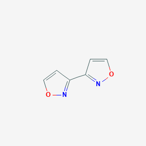 B096126 3-(1,2-Oxazol-3-yl)-1,2-oxazole CAS No. 16840-55-4