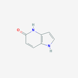 molecular formula C7H6N2O B096127 1H-Pyrrolo[3,2-b]pyridin-5-ol CAS No. 17322-91-7
