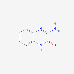 molecular formula C8H7N3O B096138 3-Aminoquinoxalin-2(1H)-one CAS No. 35015-91-9