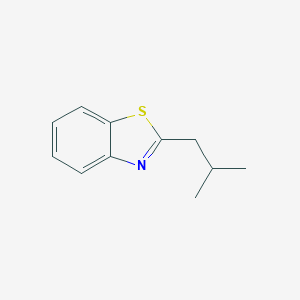 molecular formula C11H13NS B096142 2-Isobutyl-1,3-benzothiazole CAS No. 17229-77-5