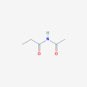 molecular formula C5H9NO2 B096145 Propanamide, N-acetyl- CAS No. 19264-34-7