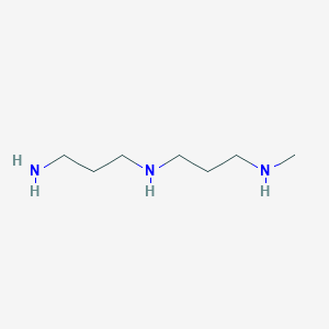 molecular formula C7H19N3 B096155 N-(3-氨基丙基)-N'-甲基丙烷-1,3-二胺 CAS No. 16968-18-6