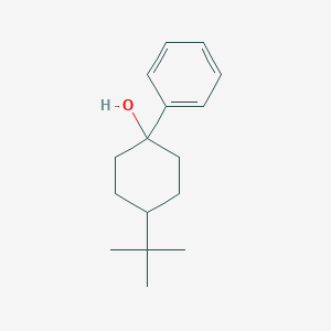 molecular formula C16H24O B096156 4-Tert-butyl-1-phenylcyclohexanol CAS No. 19437-01-5