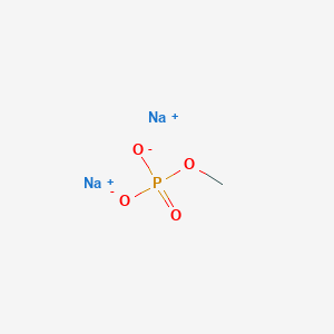 molecular formula CH5NaO4P B096162 Disodium methyl phosphate CAS No. 17323-81-8