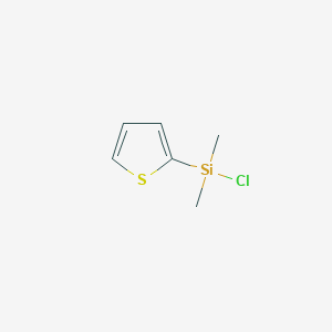 molecular formula C6H9ClSSi B096169 Chlorodimethyl-2-thienylsilane CAS No. 18139-63-4