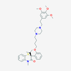 molecular formula C37H49N3O5S B009621 Iprotiazem CAS No. 105118-13-6