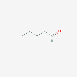 molecular formula C6H12O B096236 3-甲基戊醛 CAS No. 15877-57-3