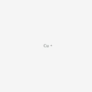 molecular formula Cu+ B096250 Cuprous ion CAS No. 17493-86-6