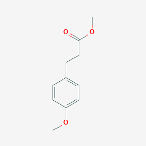 molecular formula C11H14O3 B096258 Methyl 3-(4-methoxyphenyl)propanoate CAS No. 15823-04-8